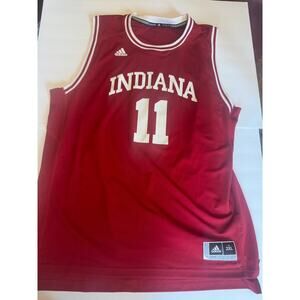 Indiana Hoosiers 11 Jersey Adidas 2XL Red NCAA Basketball College